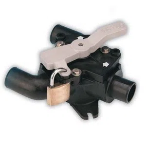 Jabsco 45490-1000 Marine Waste Tank Y-Valve, Black by Jabsco
