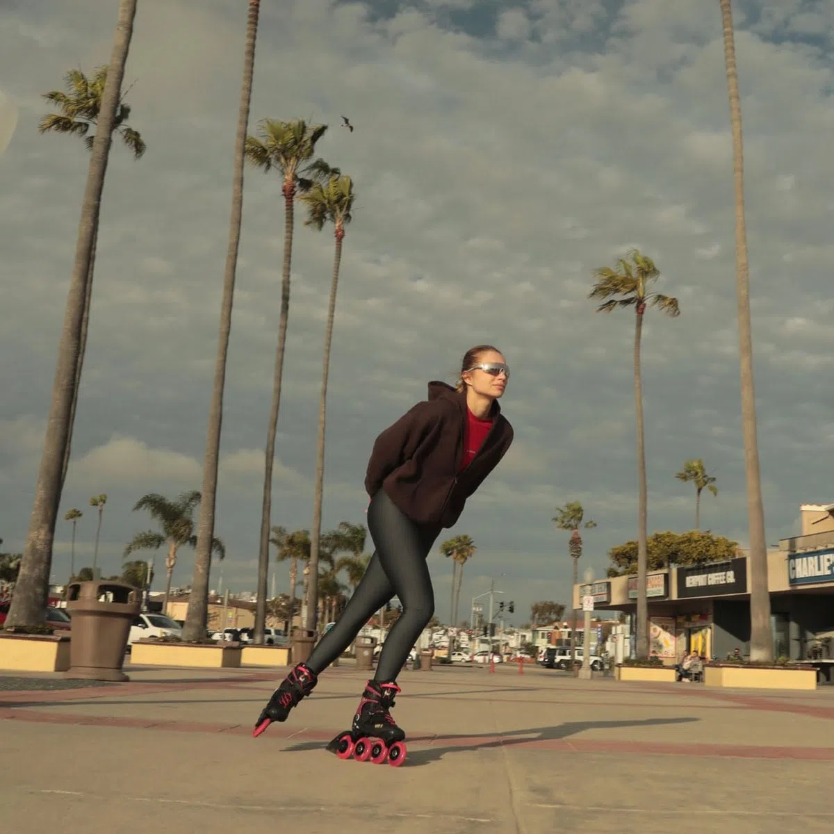 K2 VO2 S 90 W Inline Skate 2023 Burgundy/Pink