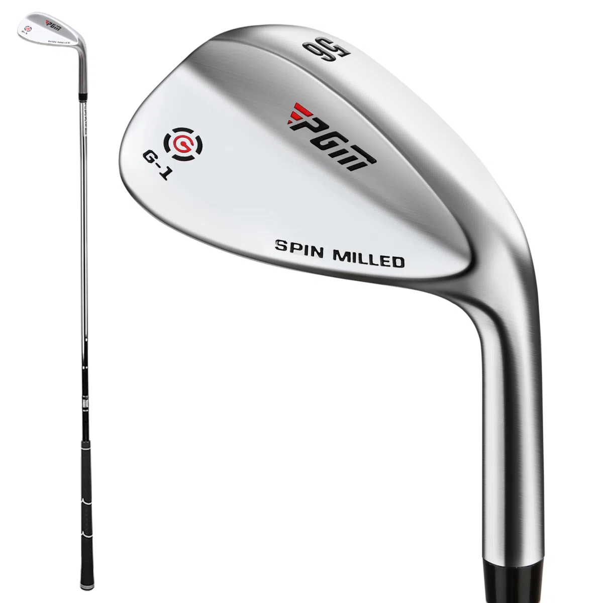 PGM Set di cunei da golf per uomo e donna, 50/52/54/56/58/60/62/64 gradi, cuneo di sabbia, lode a mano destra, superficie fresata per più spin, facile da sfuggire dal bunker