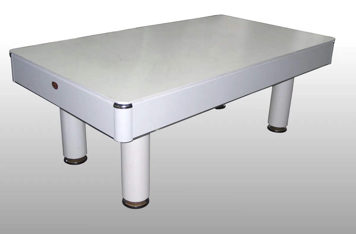 Tavolo Biliardo Fenice 3 in 1 - (216 cm o 245 cm) - Trasformabile in Tavolo da Pranzo, Biliardo e Ping Pong con Sistema Raccolta Biglie Nascosto, Gambe Cilindriche, Accessori Inclusi