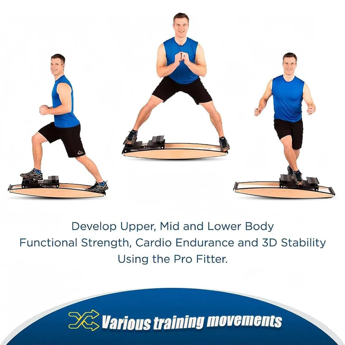 Ski Machine, simulatore di Sci, attrezzo per l'allenamento di Gambe e Muscoli del Pavimento pelvico, Divertente Attrezzatura Cardio per l'allenamento di Tutto Il Corpo a casa