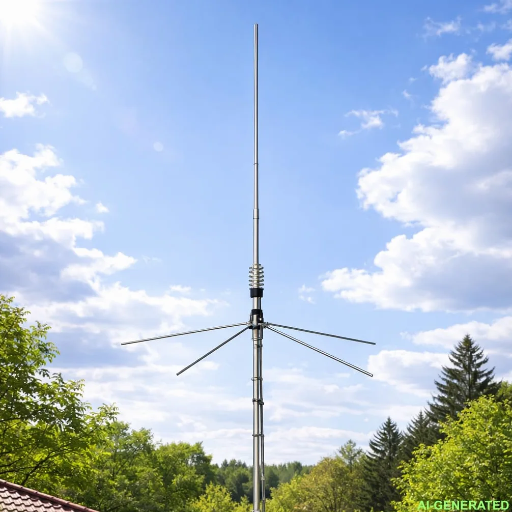SIRIO MONSOON 5/8, TARABILE ALLA BASE 26-30 MHz, 3000W (CW)