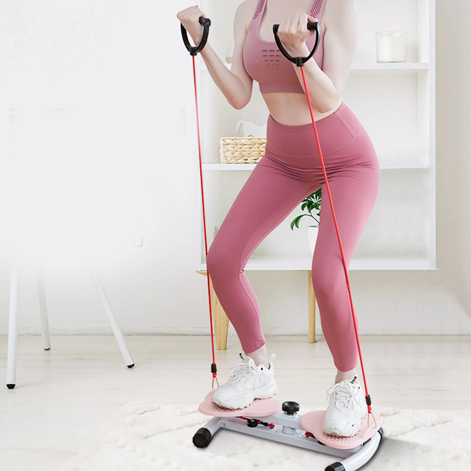 Tavole di torsione del corpo, disco rotante di torsione della vita Bordo magnetico d ell'equilibrio Fitness Twisting Board Waist macchina aerobica per la perdita di peso
