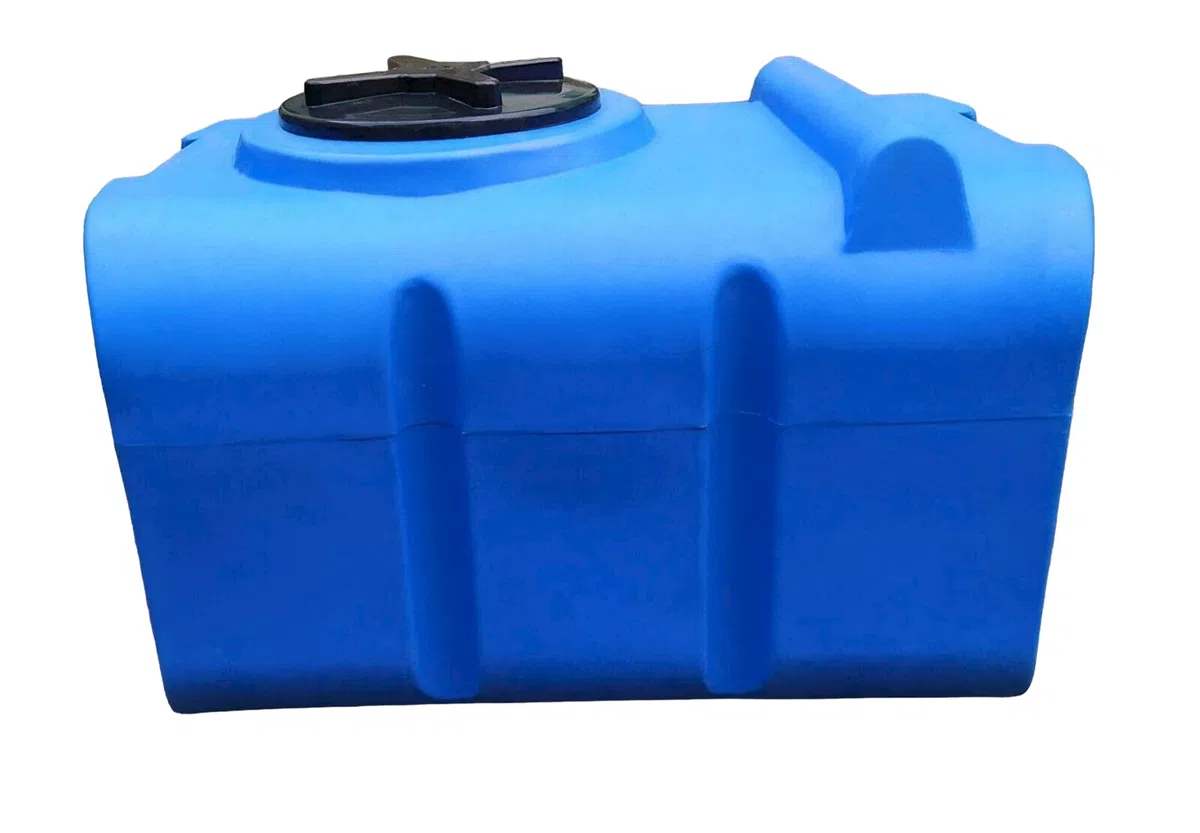 Varile Serbatoio per acqua potabile 100L Blu | Senza BPA | Filettatura in ottone 3/4" integrata | Made in EU | Sicuro per gli alimenti