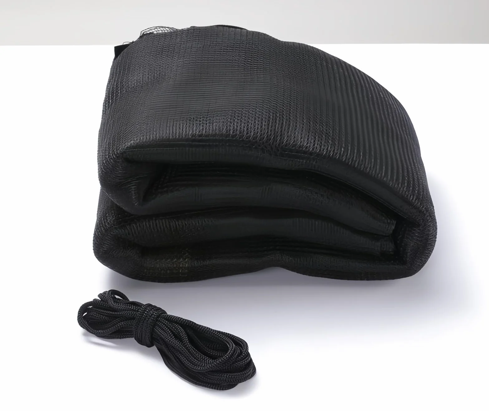 Generico Nuovo Rete di Sicurezza per Trampolino 244 305 366 427 cm Rete di Ricambio per Trampolino Rete Interna con Cerniera e Fibbie, Rete di Protezione per Trampolino da Giardino, per Pali da 6/8