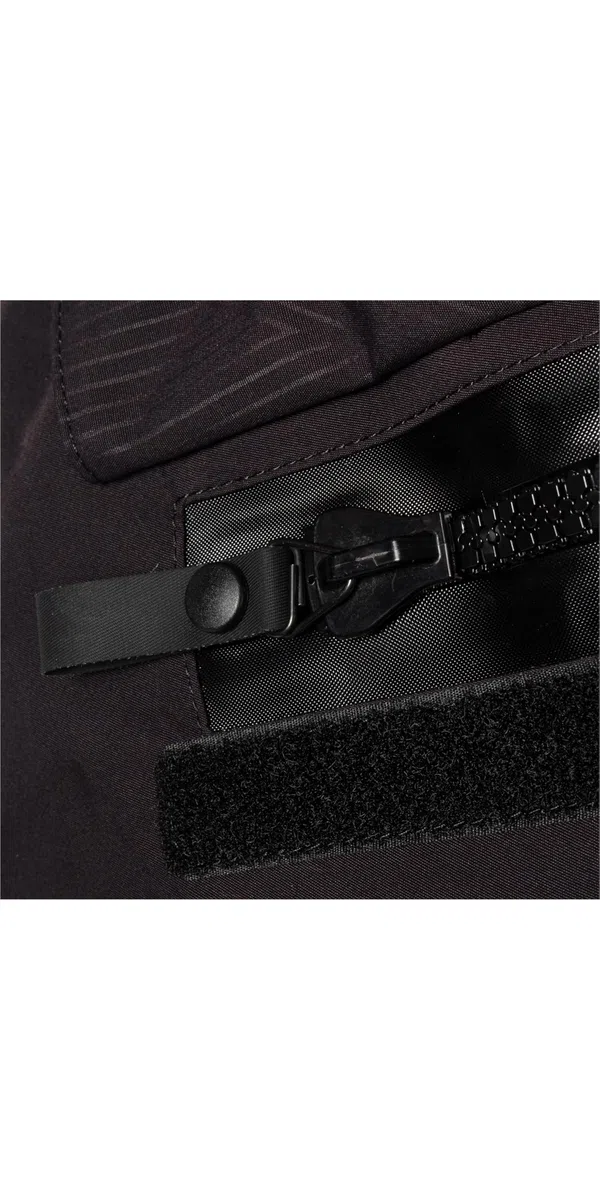 Gul Dartmouth Eclip - Tuta asciutta da uomo con zip e sotto pile, colore nero, 3 strati, impermeabile, resistente agli spruzzi