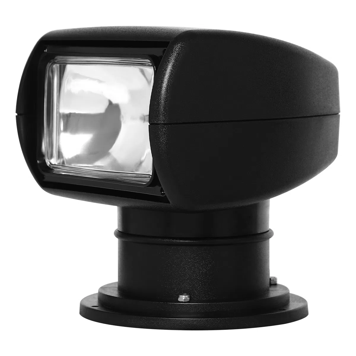 Faro di ricerca radiocomandato da 100 W, distanza di illuminazione 800 m, girevole a 355°, lunghezza del cavo di alimentazione, 4,5 m, adatto per navi notturne, pattuglie, polizia acquatica, barche da