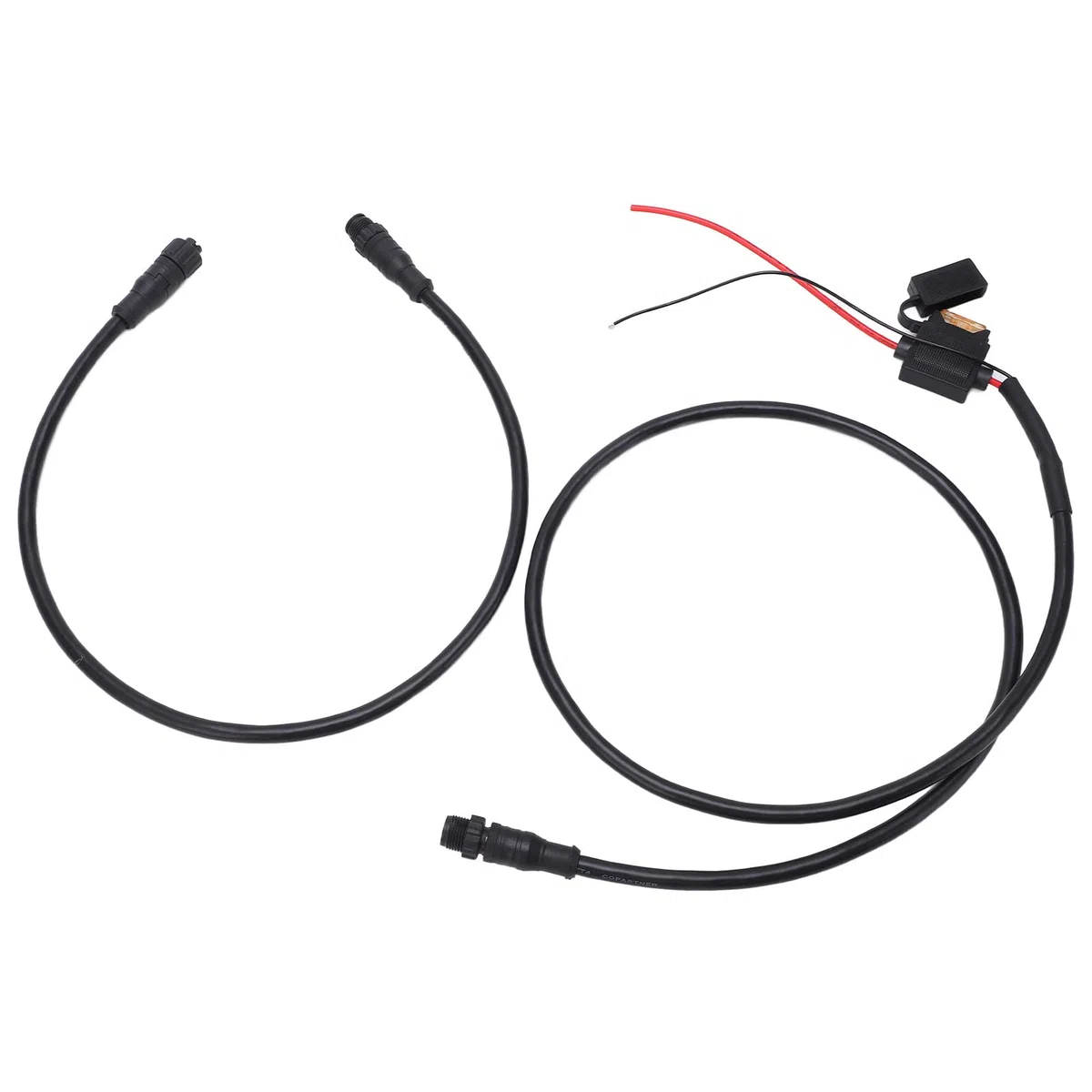 Avviatore di Rete NMEA, 1 M/39,4 Pollici Marine per NMEA 2000 Starter Kit Cavo di Alimentazione in ABS con Connettore a T Terminale Maschio Femmina Fusibile Per le Reti Lowrance