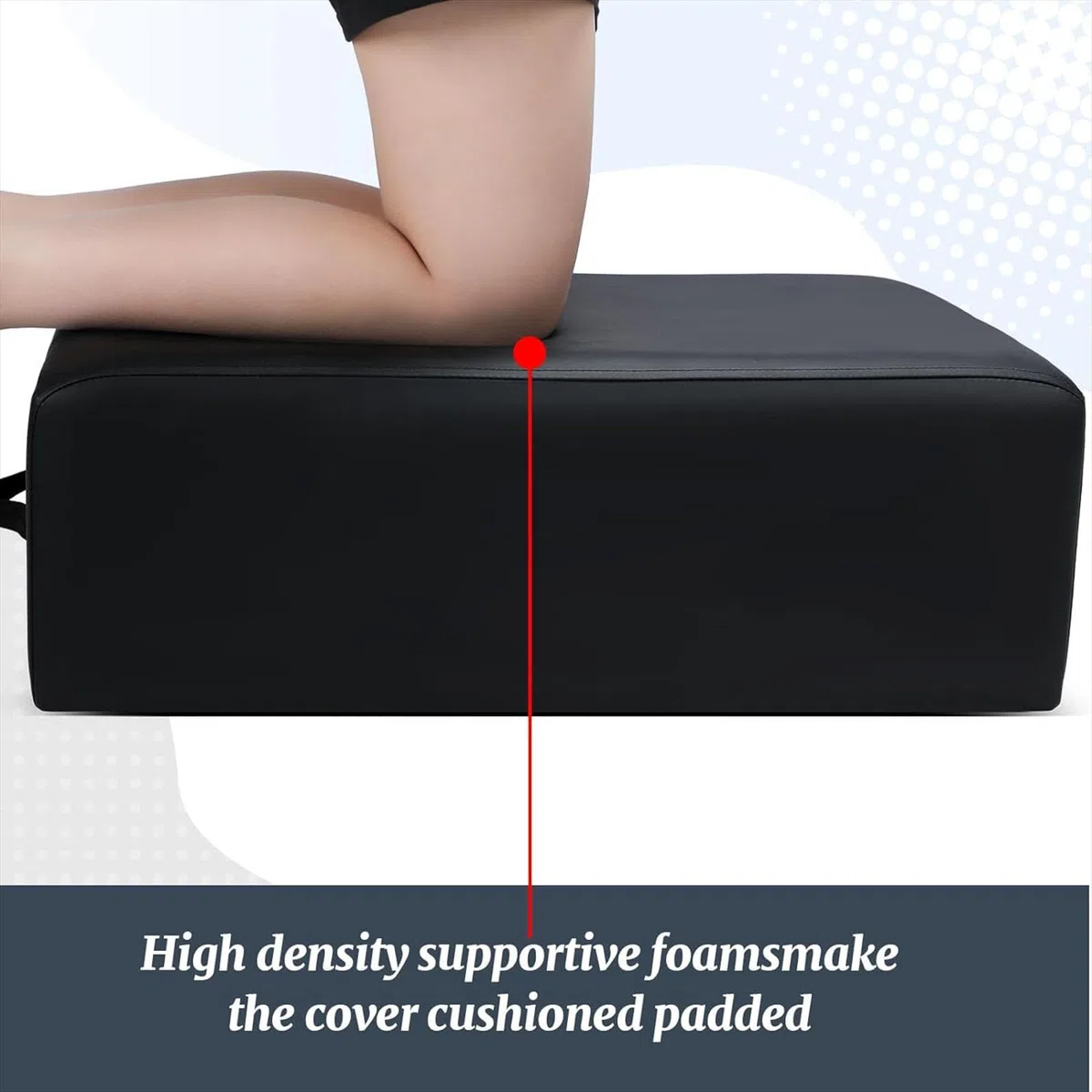 001, Pilates Sitting Box, Pilates Reformer, Pilates, Pilates Reformer Sitting Box - Accessorio Essenziale per Esercizi per Migliorare La Gamma di Movimento, Flessibilità E Forza