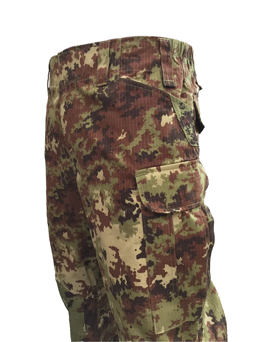 ALGI Completo Uniforme Mimetico da Combattimento Antistrappo Vegetato Trattato IR (MOD. Soldato Futuro)