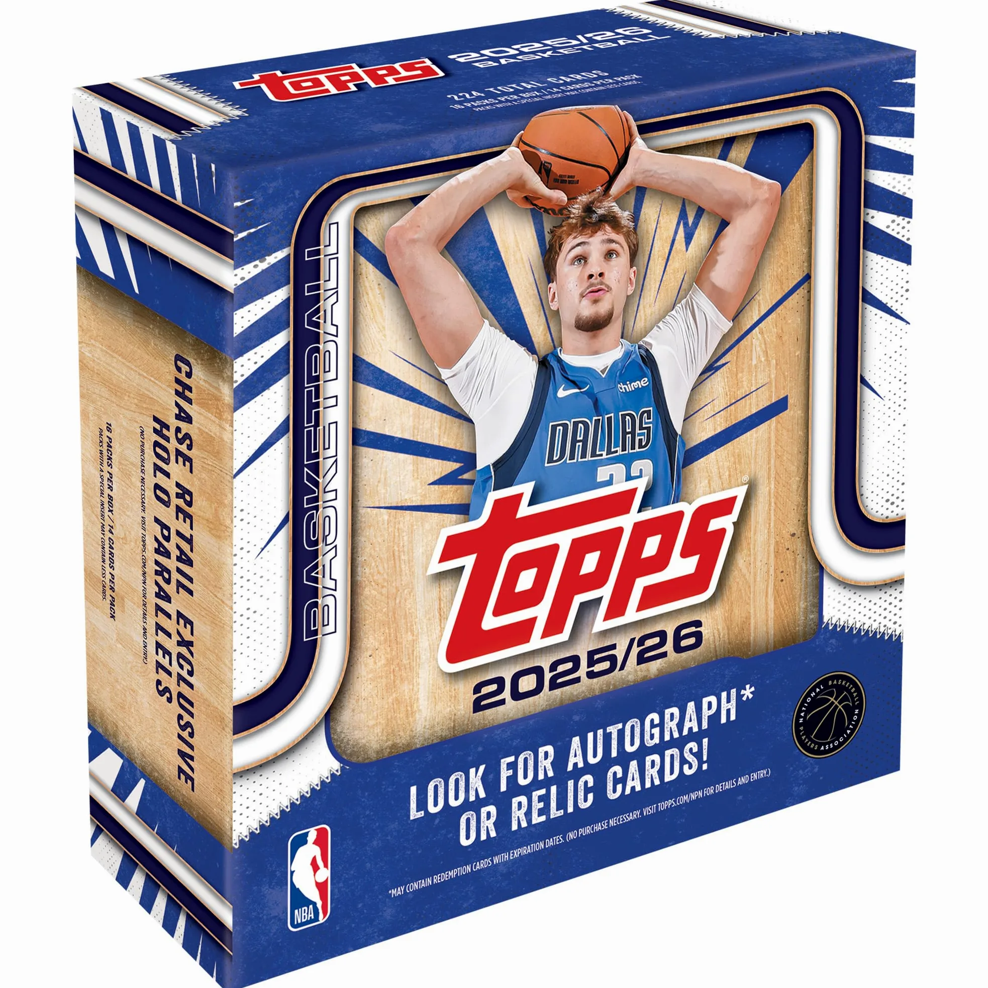 Pallacanestro Topps 2025-26 - Sigillato in fabbrica - Mega Box