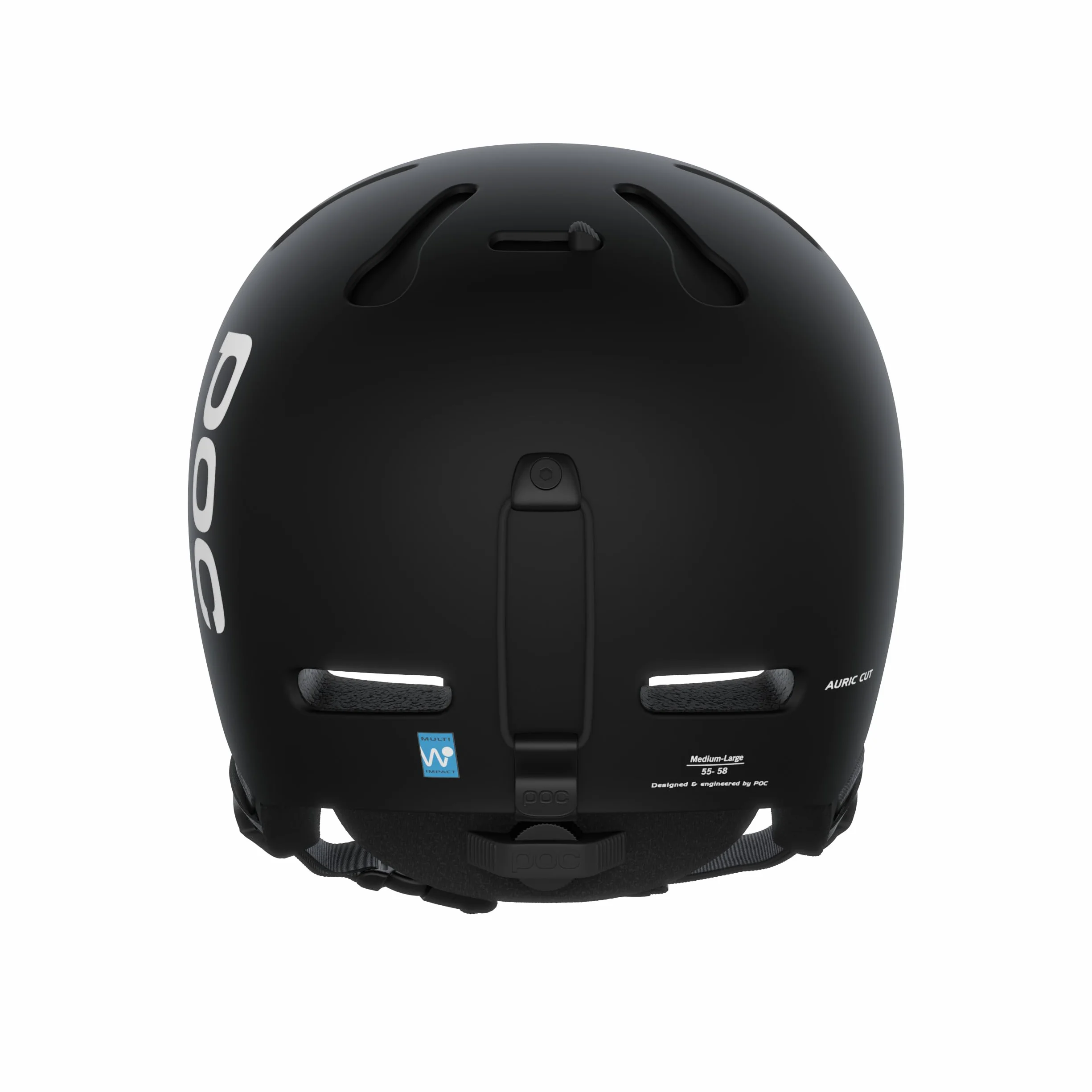 POC Auric Cut - Casco da sci e snowboard ben ventilato, adattabile e versatile per una protezione perfetta su pista e fuori pista