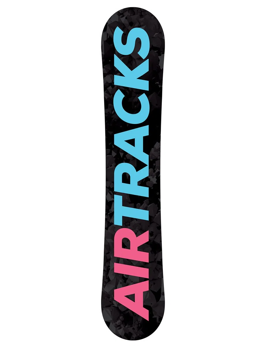 Airtracks Snowboard Set Tavola Polygonal Hybrid Rocker Donna + Attacchi Master W + Scarponi + Sacca Nuovi 138 144 148 154 cm