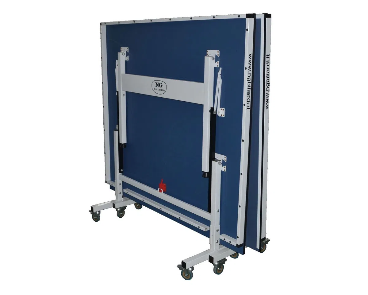 NG Biliardi Tavolo da Ping Pong Tie Break Interno (Blu) 274x152,5x76 cm