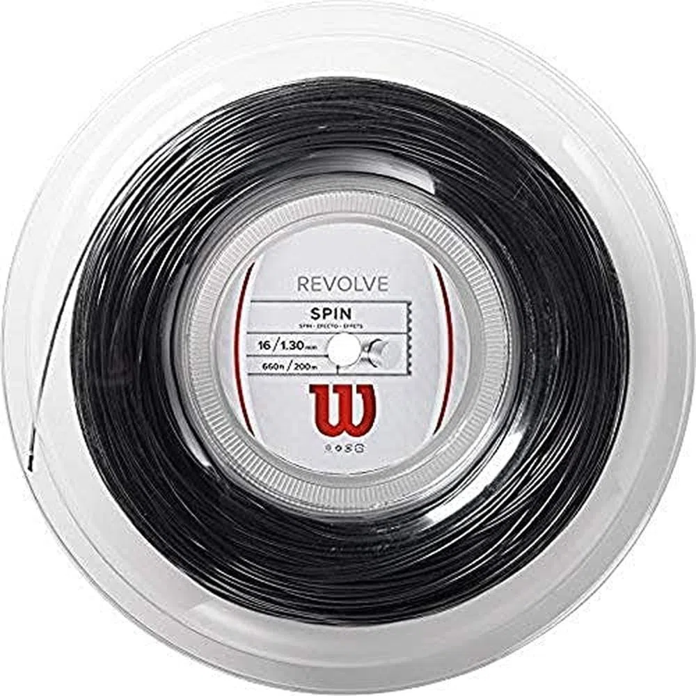 Wilson Revolve 16 Reel - Corda da Tennis Unisex Adulto