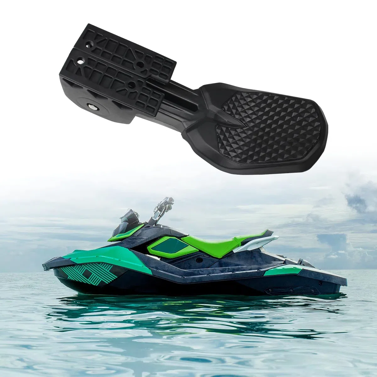 Scaletta Pieghevole per imbarco Compatibile con Sea-Doo Spark Replace #295100494 295100642 Scaletta per imbarco Spark Boarding Watercraft Step Kit