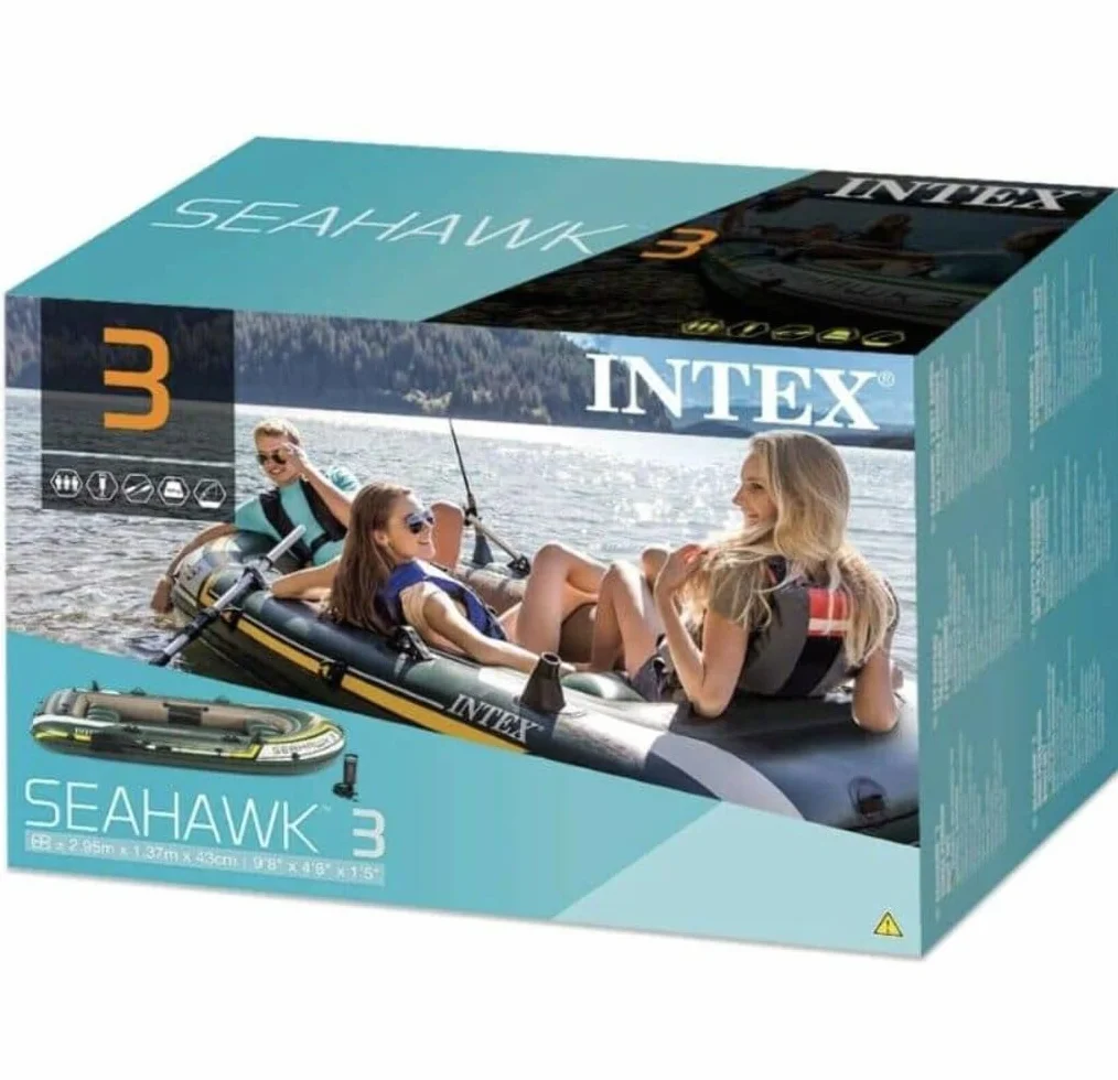 Intex 68380, Canotto Unisex – Adulto, Multicolore, 41.27 x 60.96 x 29.84