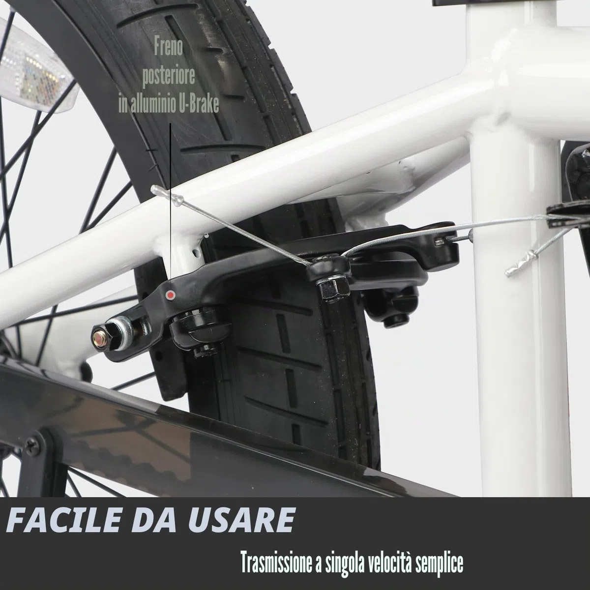 AVASTA 20 pollici Freestyle BMX bambini bicicletta per oltre 6 anni ragazzi adolescenti e piloti principianti Motorcross biciclette, colori multipli