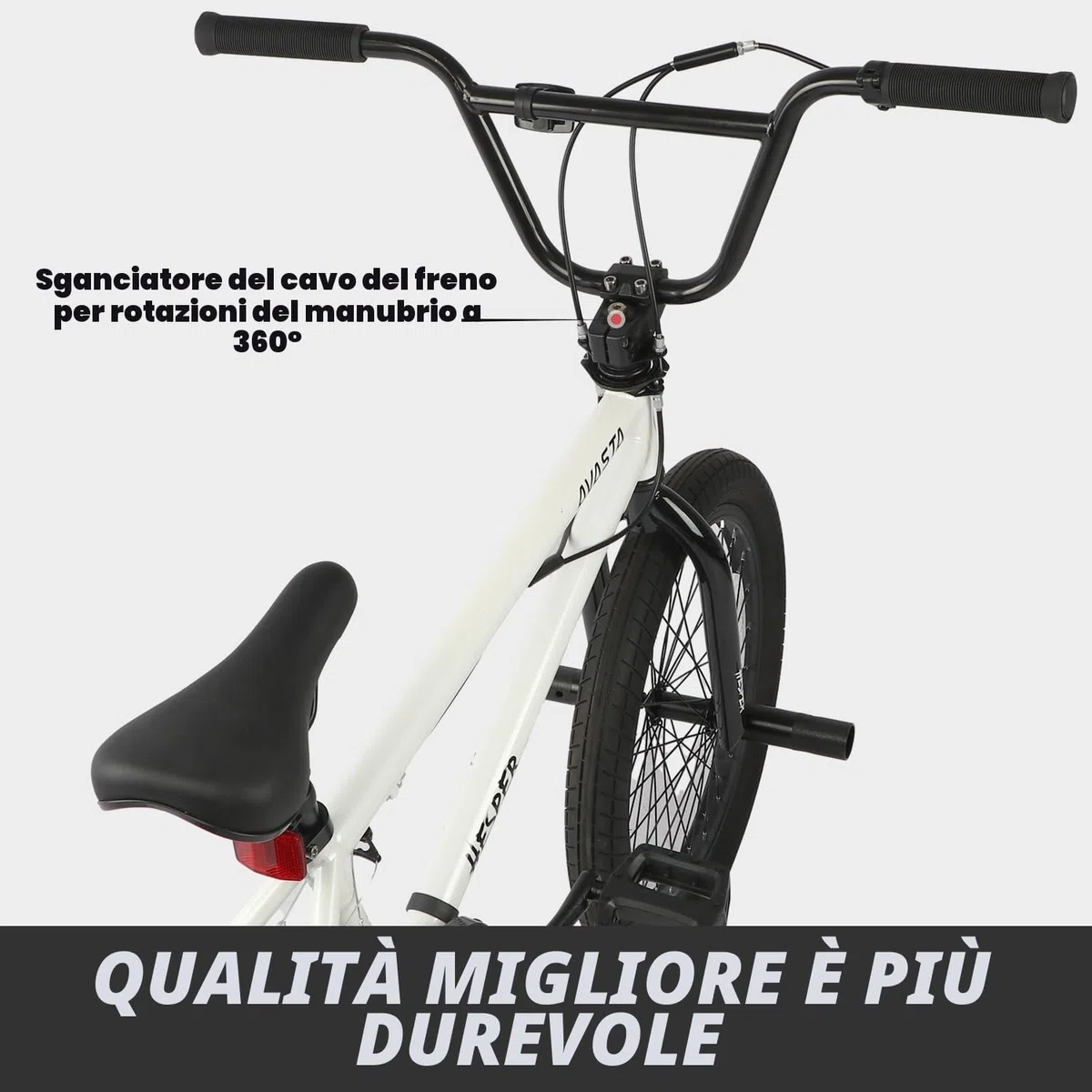 AVASTA 20 pollici Freestyle BMX bambini bicicletta per oltre 6 anni ragazzi adolescenti e piloti principianti Motorcross biciclette, colori multipli