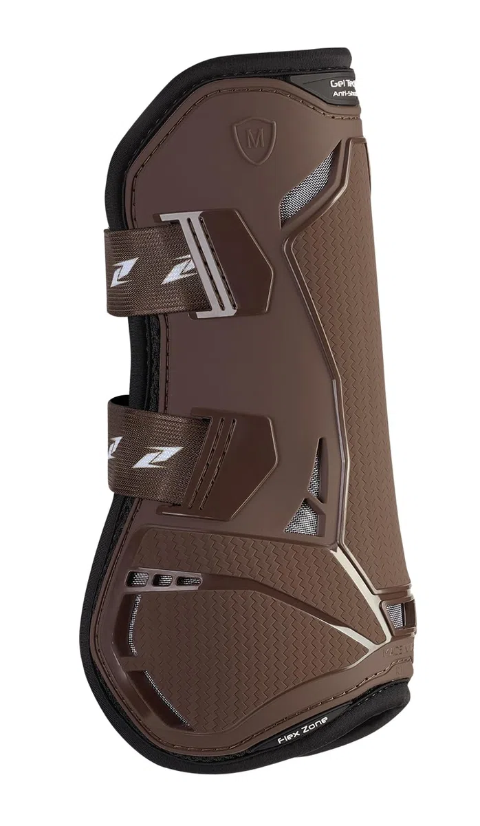 Zandonà Carbon PRO Tendon, Paratendini Salto Ostacoli Unisex Adulto, Marrone, Large