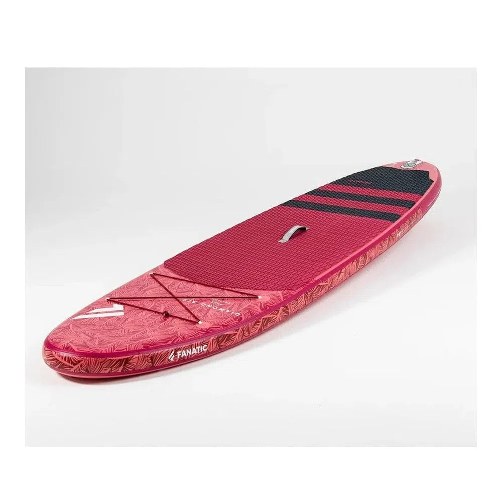 Fanatic Diamond Air 9';8"SUP Gonfiabile Stand Up Paddle Boarding Package - Tavola, Borsa, Pompa e pagaia - Leggera