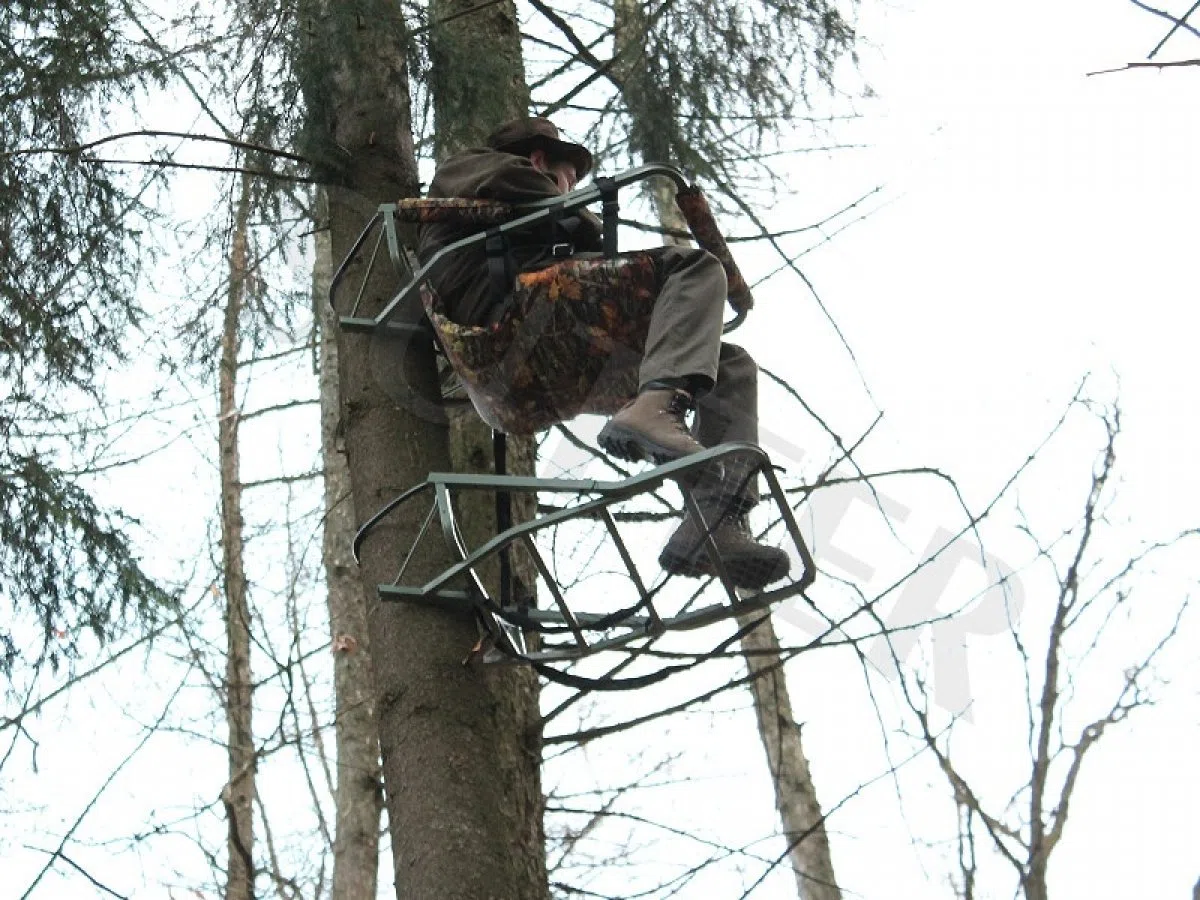 SUTTER Altana da Caccia Climbing & Hang-on trasportabile, la Pratica Alternativa alle postazioni soprelevate per Albero