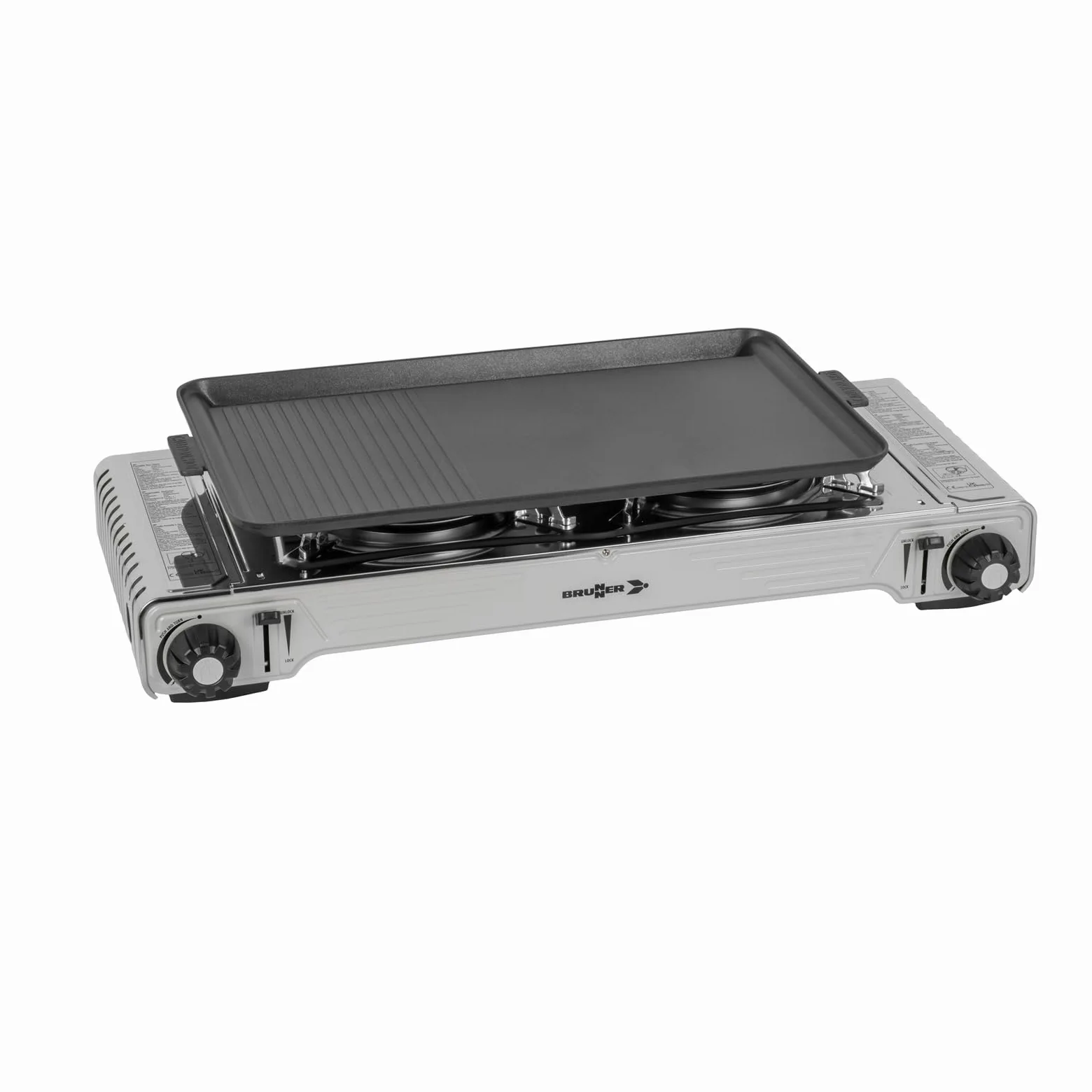 Fornello campeggio Brunner Devil Double Grill