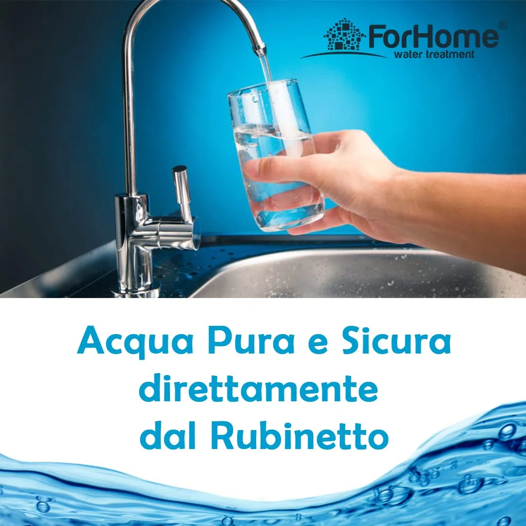Depuratore Acqua ForHome® Easy Pure Micro Filtrazione 2DC