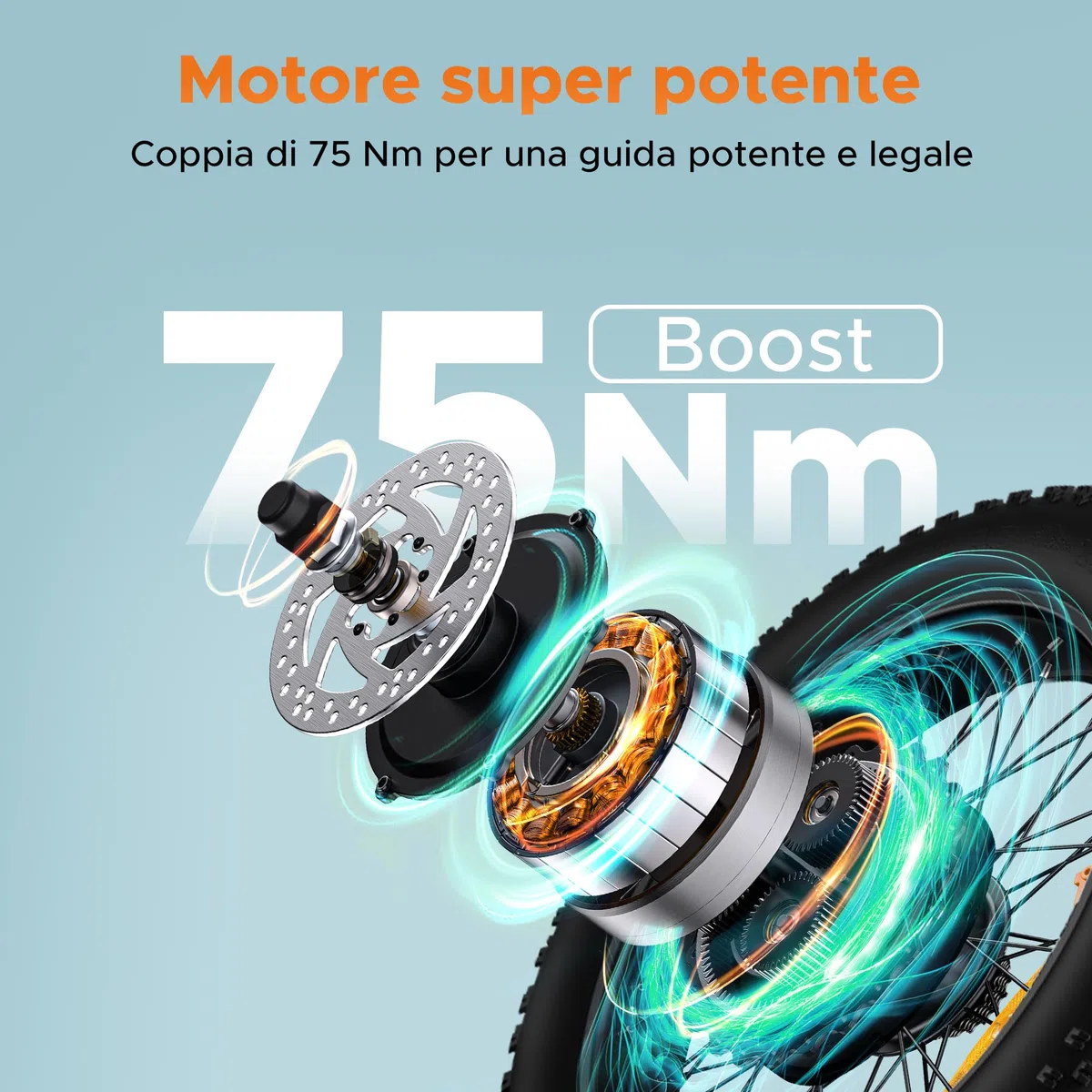 ENGWE Bicicletta Elettrica Pieghevole, Batteria Da 48 V 13,5Ah Con Autonomia Fino A 120km, Sensore Di Coppia Con Freni Idraulici E App Per Ogni Tipo Di Terreno, EP-2 3.0 BOOST