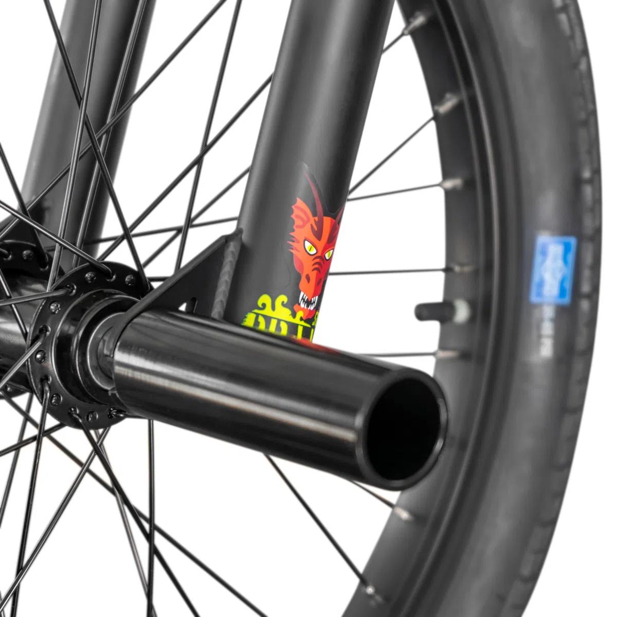 Unisex – adulto FS1 Draak BMX nero opaco 20" TT