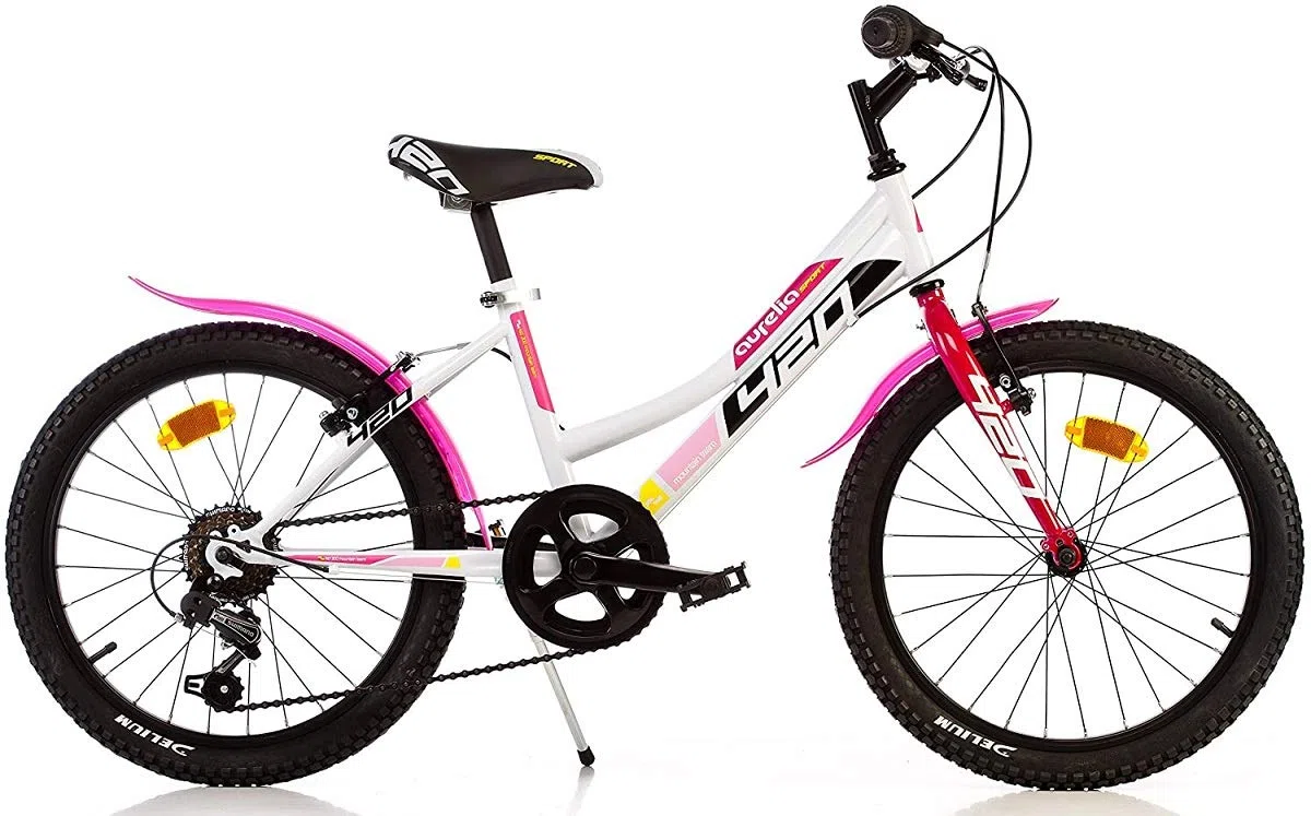 BIMBA MISURA 20 MTB AURELIA BAMBINA ART. 420D 6V (BIANCO ROSA)