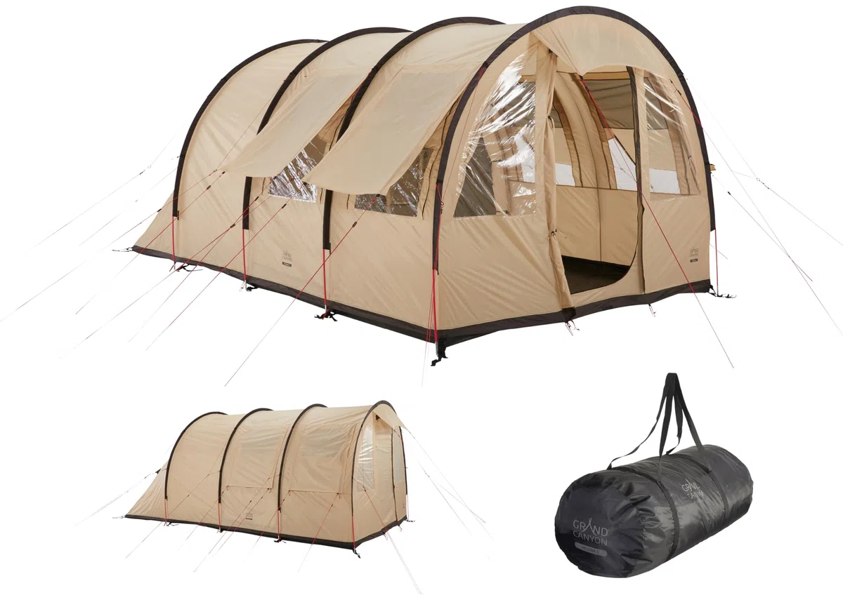 GRAND CANYON Helena – Tenda familiare (tenda da 3-6 persone), colori differenti
