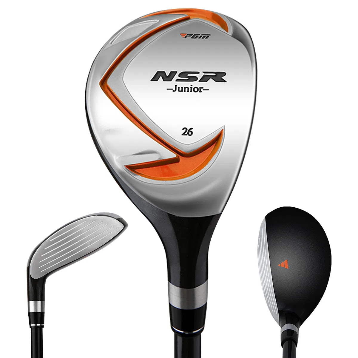 PGM Set completo di mazze da golf per bambini destrorsi, altezza > 5'1'', driver (#1), ibrido, ferri (#7, #9, #S), putter, sacca da golf