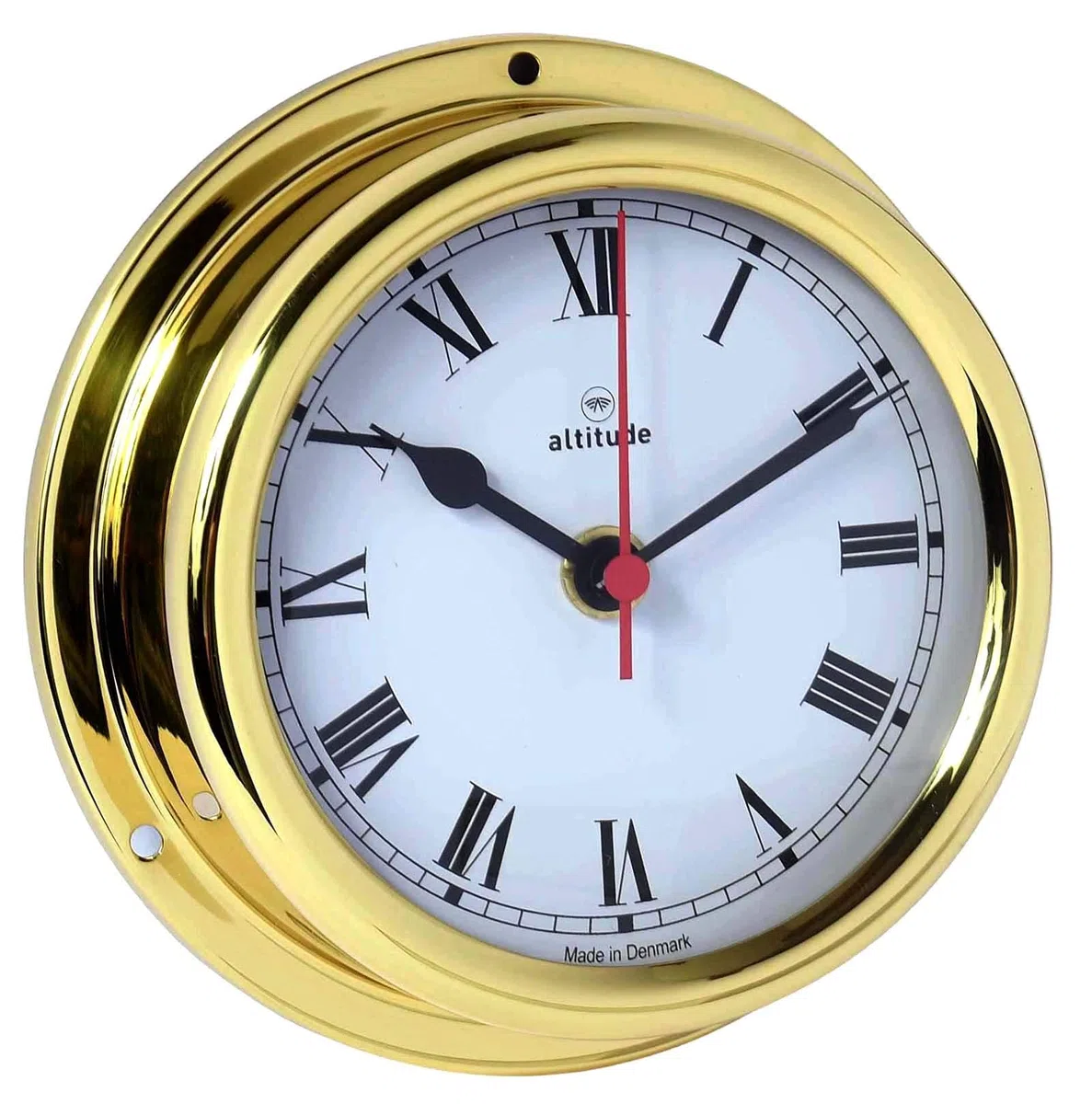 Delite 866c Altitude Orologio da barca ottone, larghezza 150 mm x altezza 42 mm