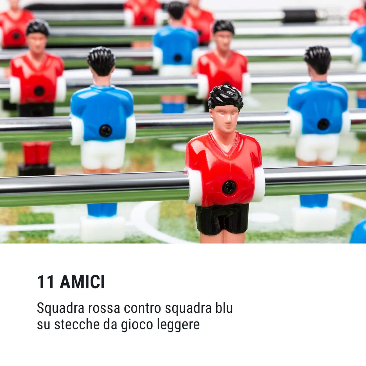Klarfit Spin 2 in 1 - Calcio Balilla e Tavolo Multigioco Adulti, Biliardo: 105x58 cm, Rivestimento Verde, Biliardino, Accessori Inclusi, Tavolo da Gioco Rotante per rapido Cambio Gioco
