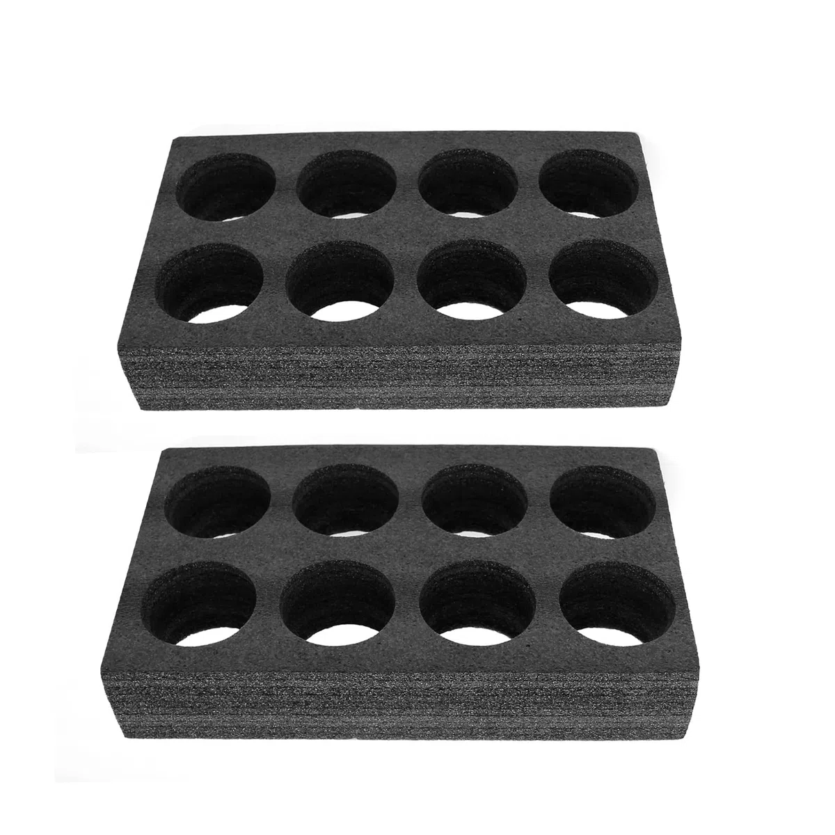 Hoypeyfiy 2 confezioni di schiuma, portabicchieri in schiuma, porta bicchieri usa e getta, per campeggio, roulotte, camper, barche