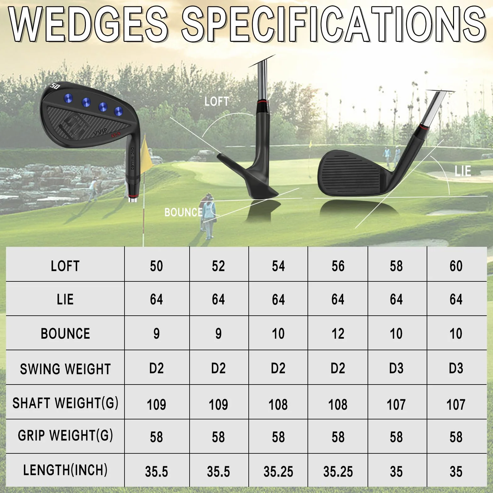 yamato Vvip, Zeppe da Golf Unisex