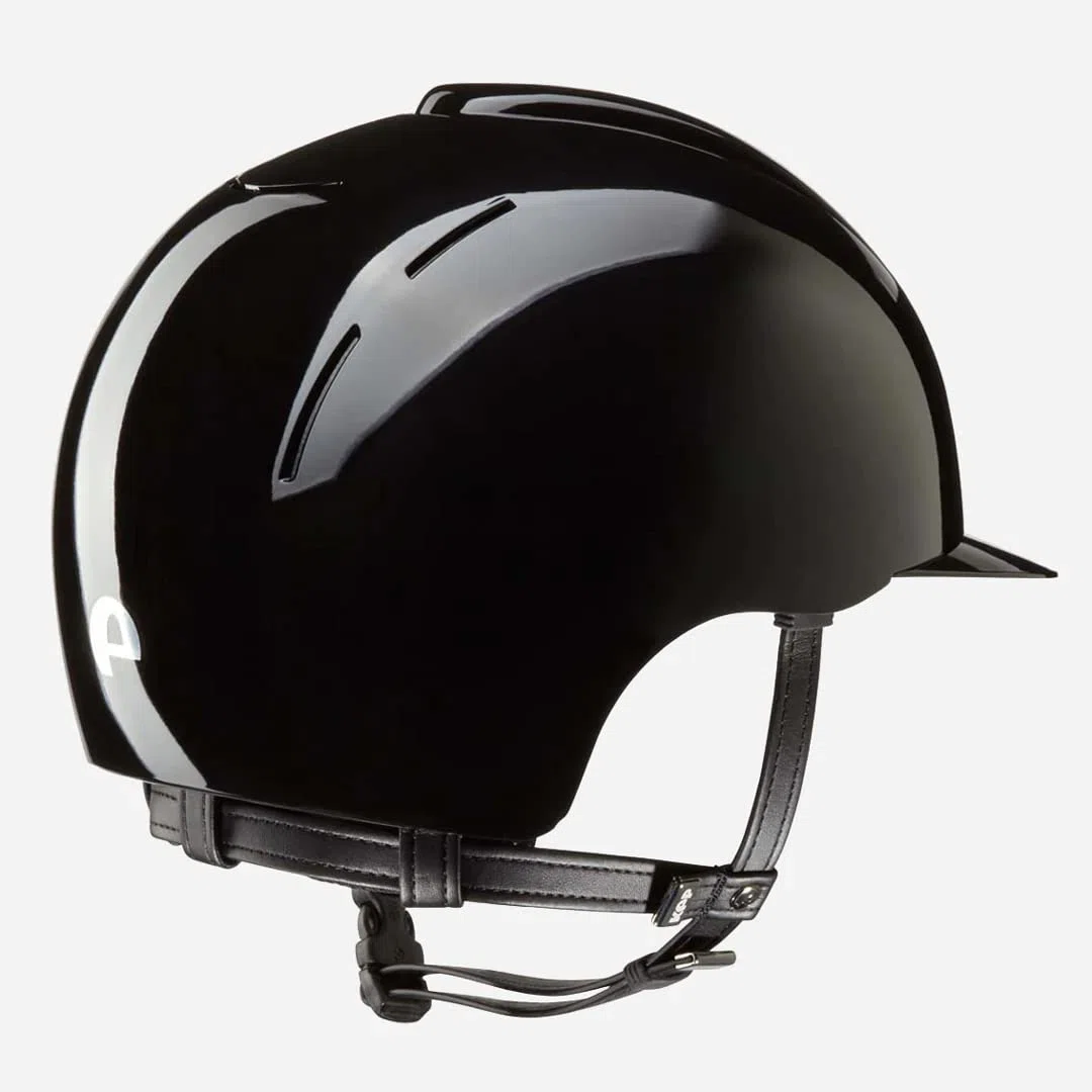 KEP Casco da Equitazione con Visiera Standard Smart Polish