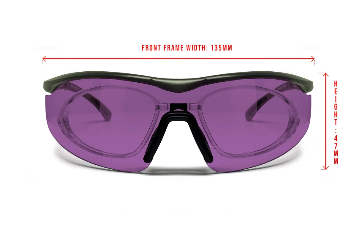 Bertoni Occhiali da Tiro Sportivo Poligono con 4 Lenti Intercambiabili e Clip Accessorio per Lenti da Vista Graduate – SH898 SOS by Italy Occhiali Tattici Uomo e Donna per Shooting