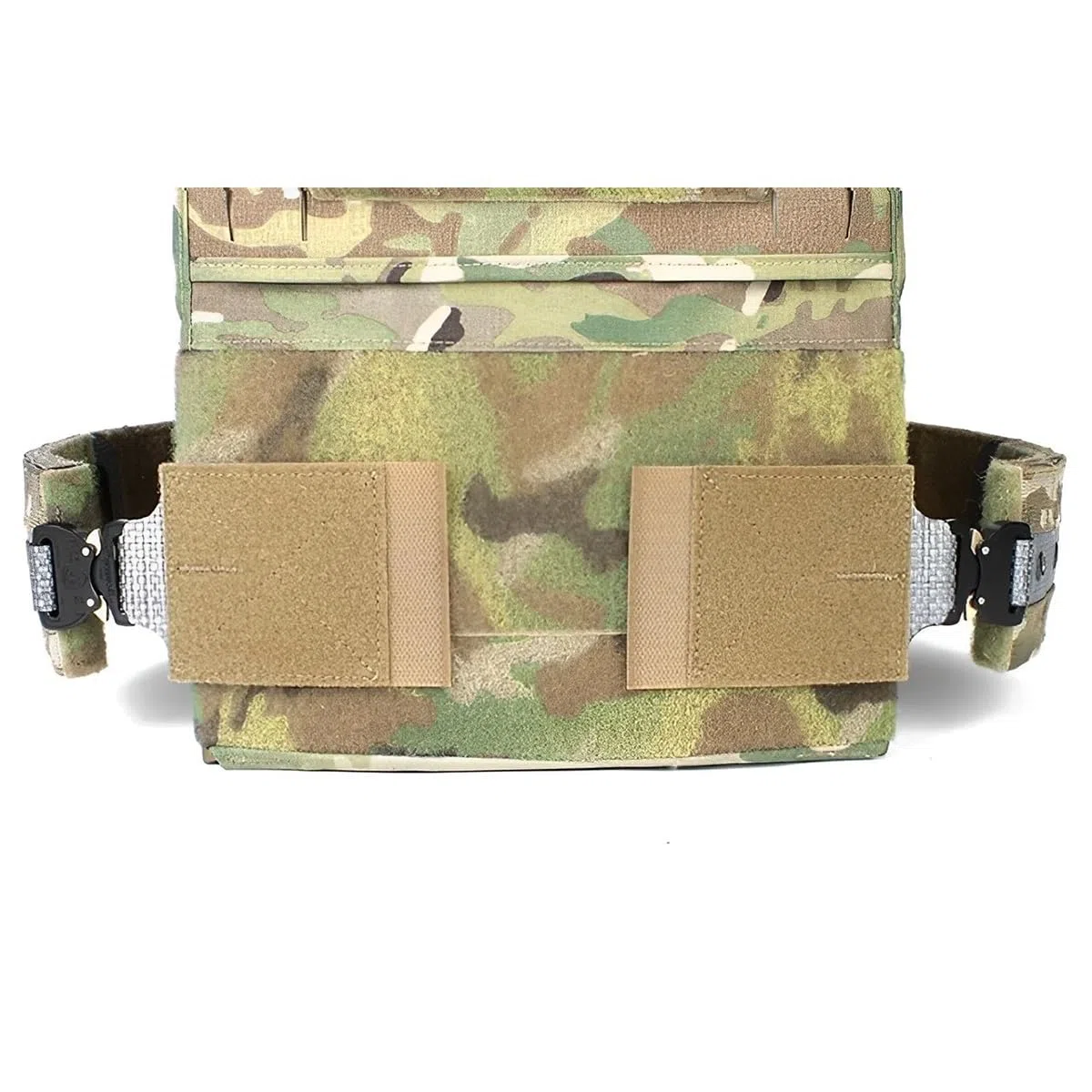 Kit di fibbie tattiche in lega di alluminio resistente per piastra PC V5 Accessori a sgancio rapido per gilet Hoop&Loop Panel