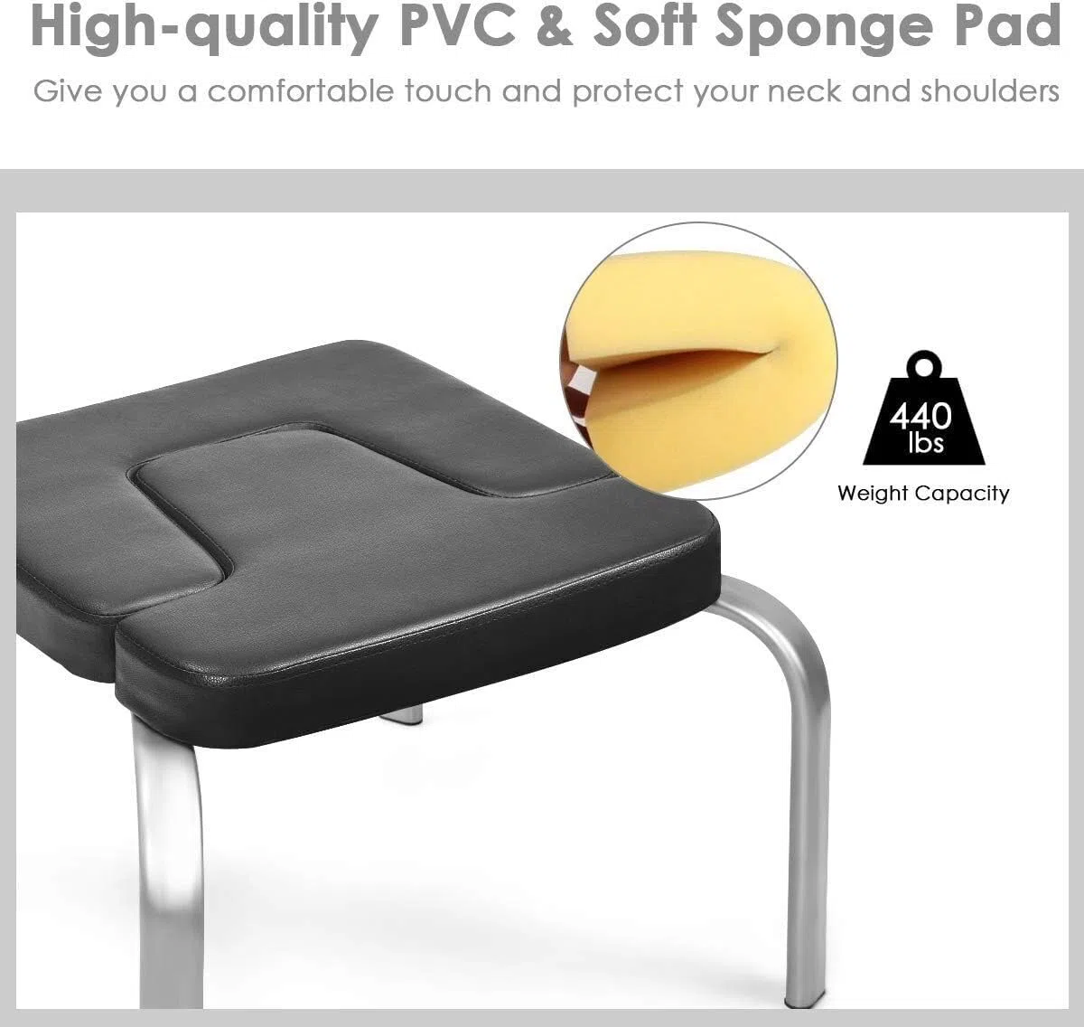 Sgabello da yoga, multifunzionale, fitness, yoga, invertito, supporto per mano, sgabello, assieme rimovibile, affaticamento e costruzione del corpo, capacità massima di 200 kg