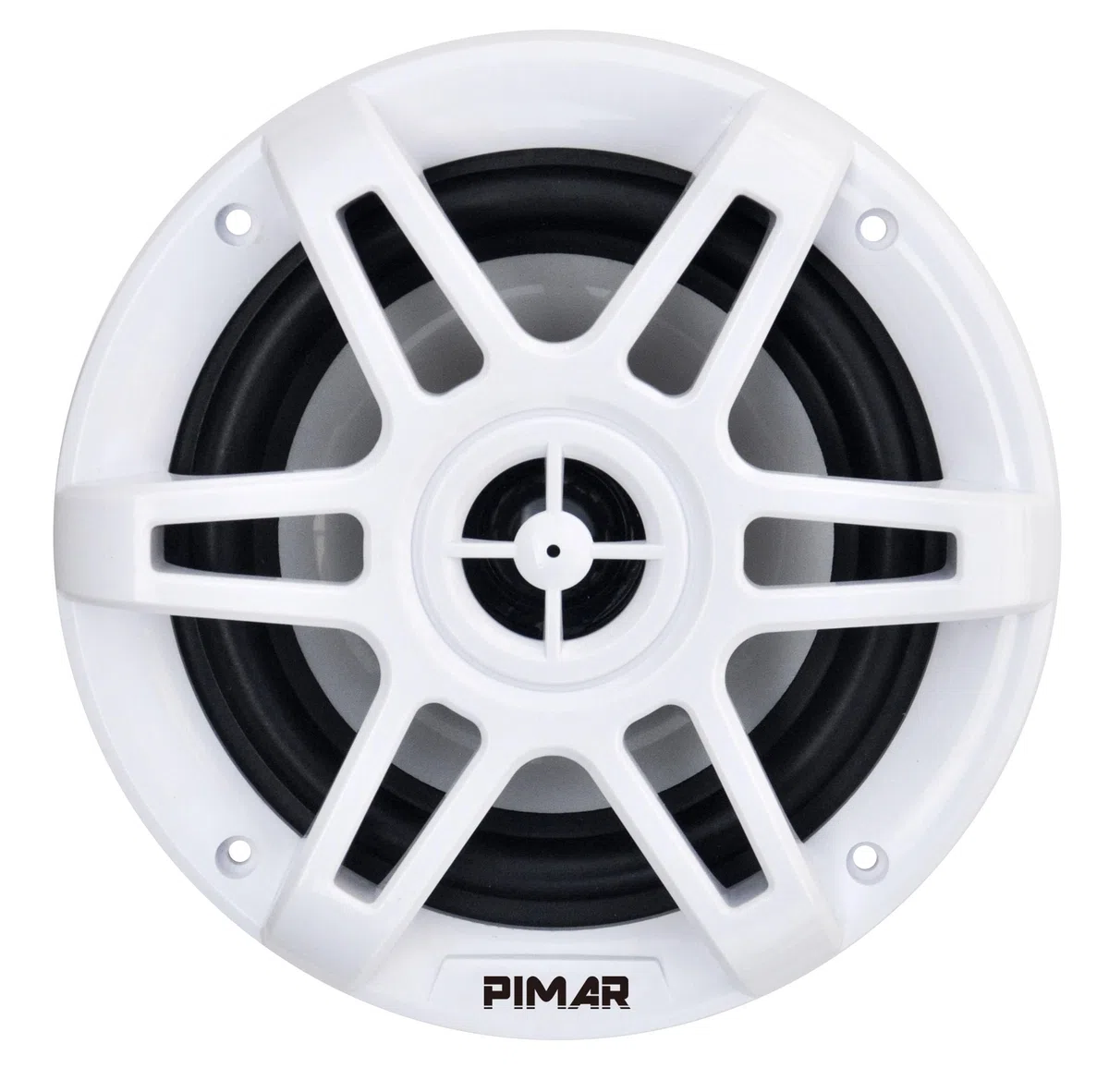 PIMAR Kit stereo con casse bianche150 WATT + telecomando presa usb radio bluetooth accessori barca gommone nautica (KIT STEREO CON 2 CASSE)