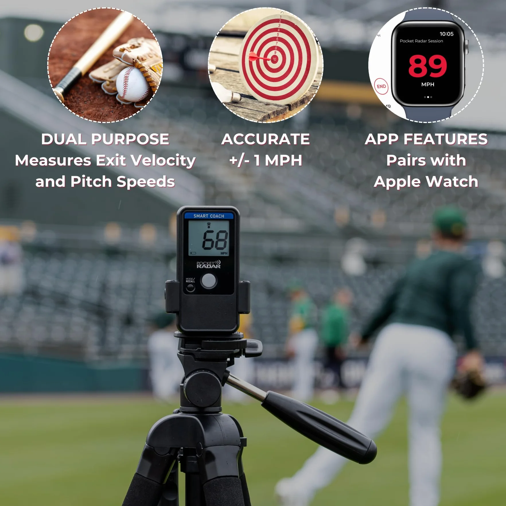 Pocket Radar Smart Coach/compatibile con Pocket Radar App