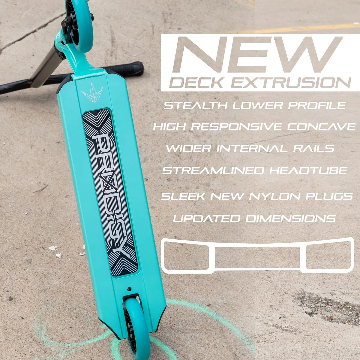 Blunt Scooters Prodigy X Pro Scooter, scooter di qualità ad alte prestazioni costruiti con parti di livello professionale, perfetto per tutti i livelli di abilità