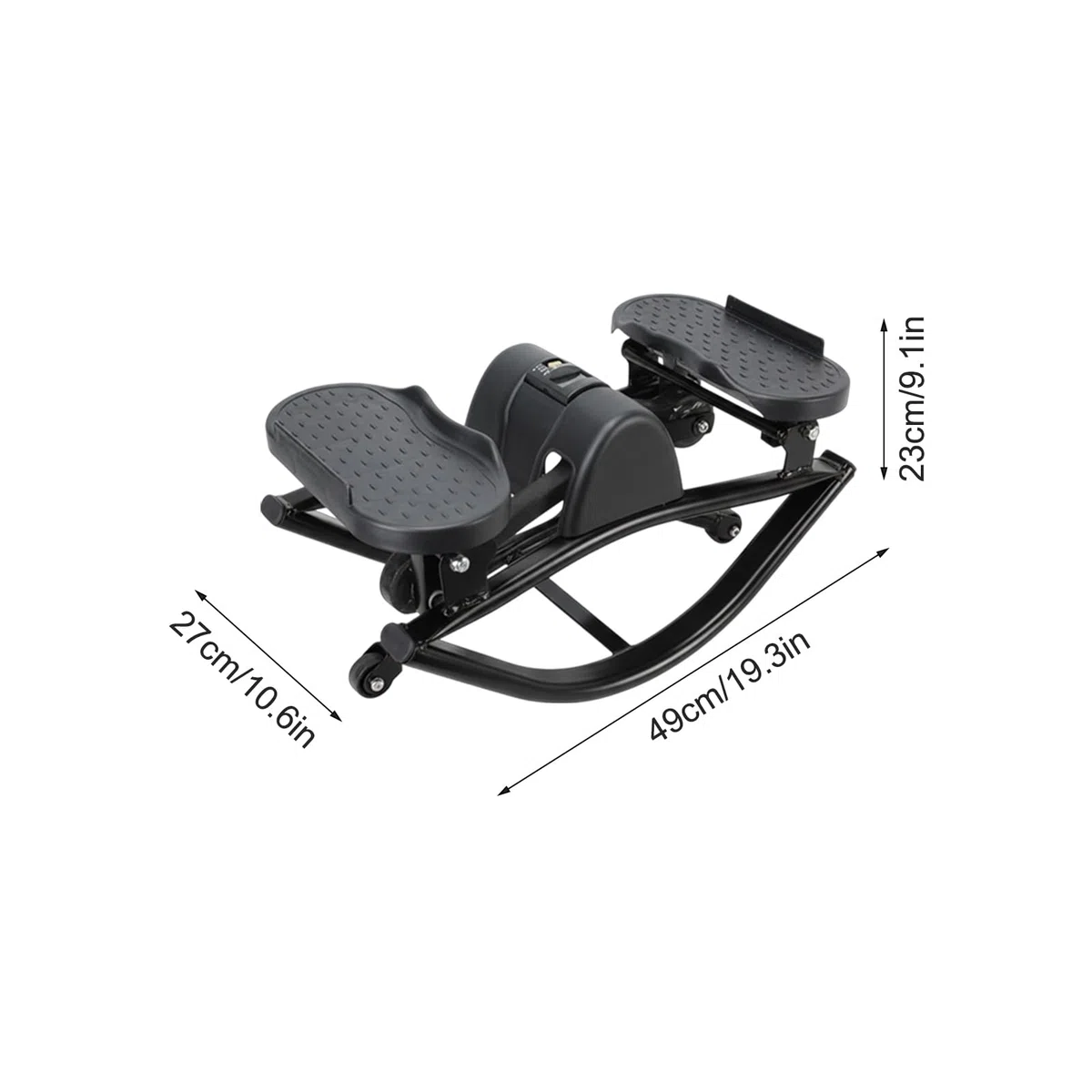 Fitness Rock Stepper - Macchina per allenamento, resistente, per casa, palestra, ufficio, appartamento, per uomini, donne, gambe, glutei, addominali, ginocchia, articolazioni, allenamento cardio