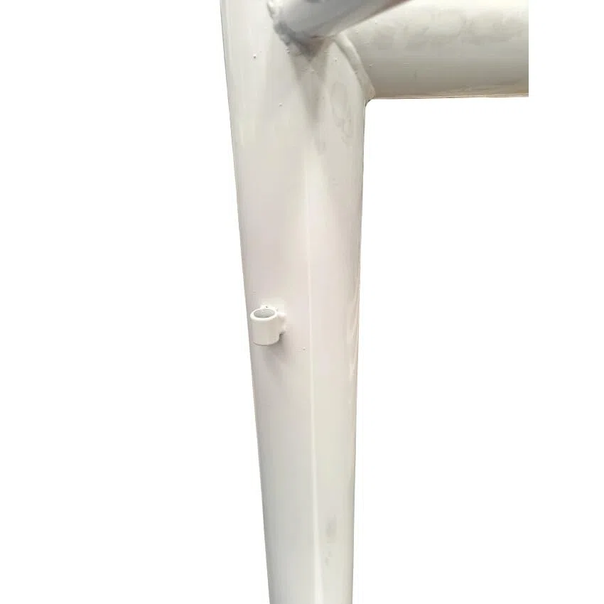 Coppia Porte Calcetto 3x2 m in Acciaio Verniciato | Professionali e Regolamentari | Complete di Reti in Nylon Ø 2,5 mm | Ideali per Campi Indoor e Outdoor