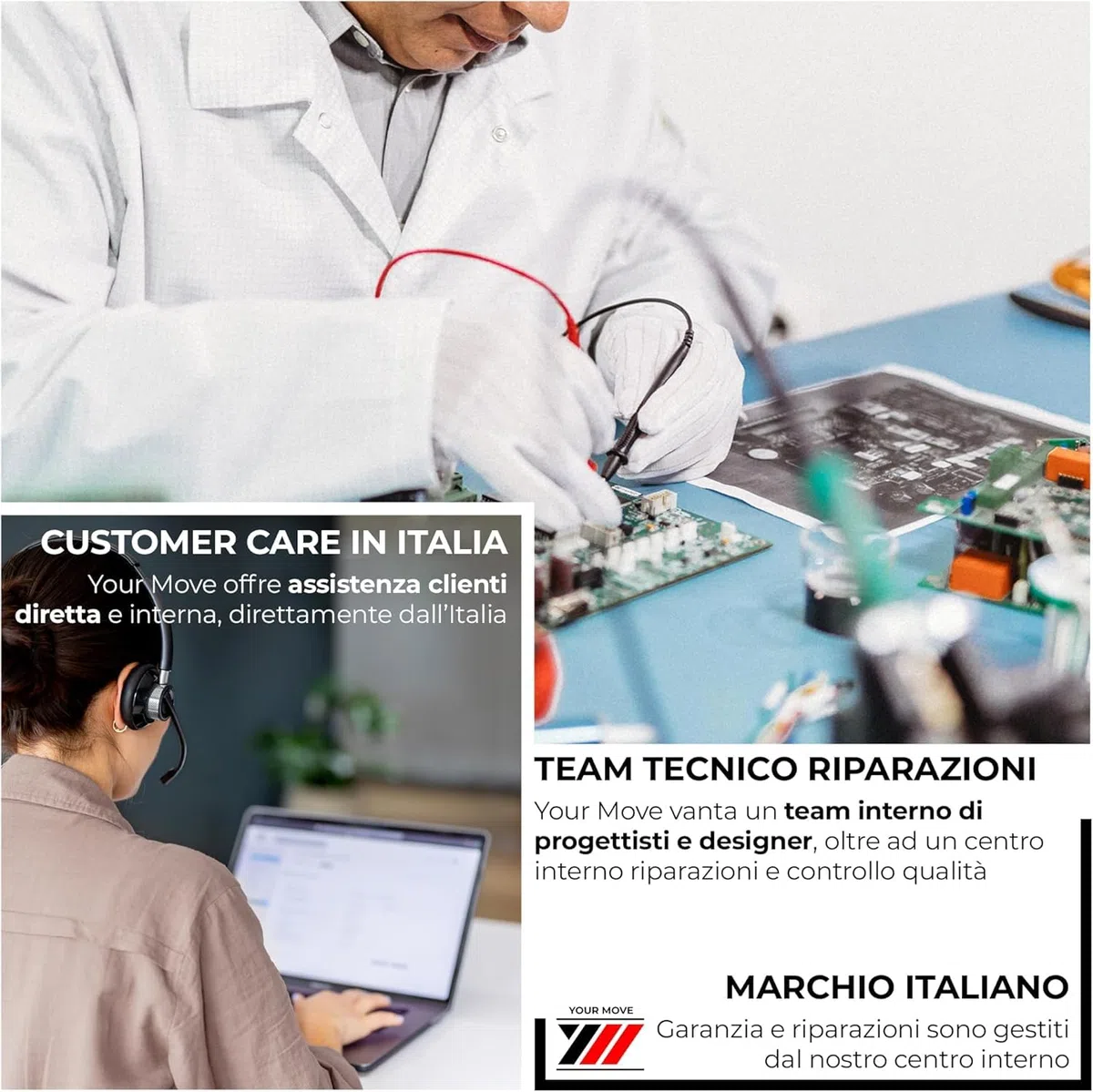 YM Tapis Roulant Salvaspazio 16 km/h, Marchio Italiano, Inclinazione, APP Compatibili, Pieghevole, Ampia Superfice, 2 Sistemi Controllo (TASTI + GESTUALE) Brevettato, NEXT 4000 Your Move