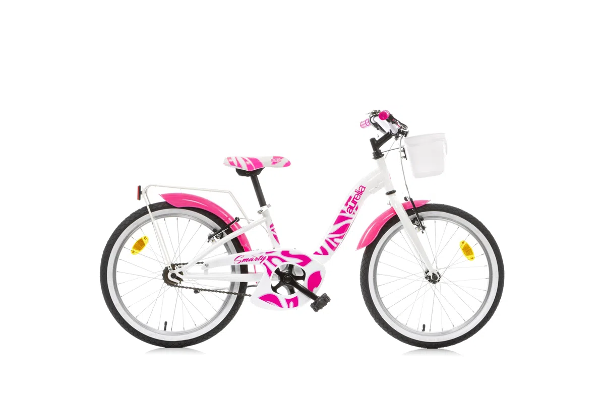 Dino Bikes Bicicletta Bambina Aurelia Smarty 20 Pollici Bianca