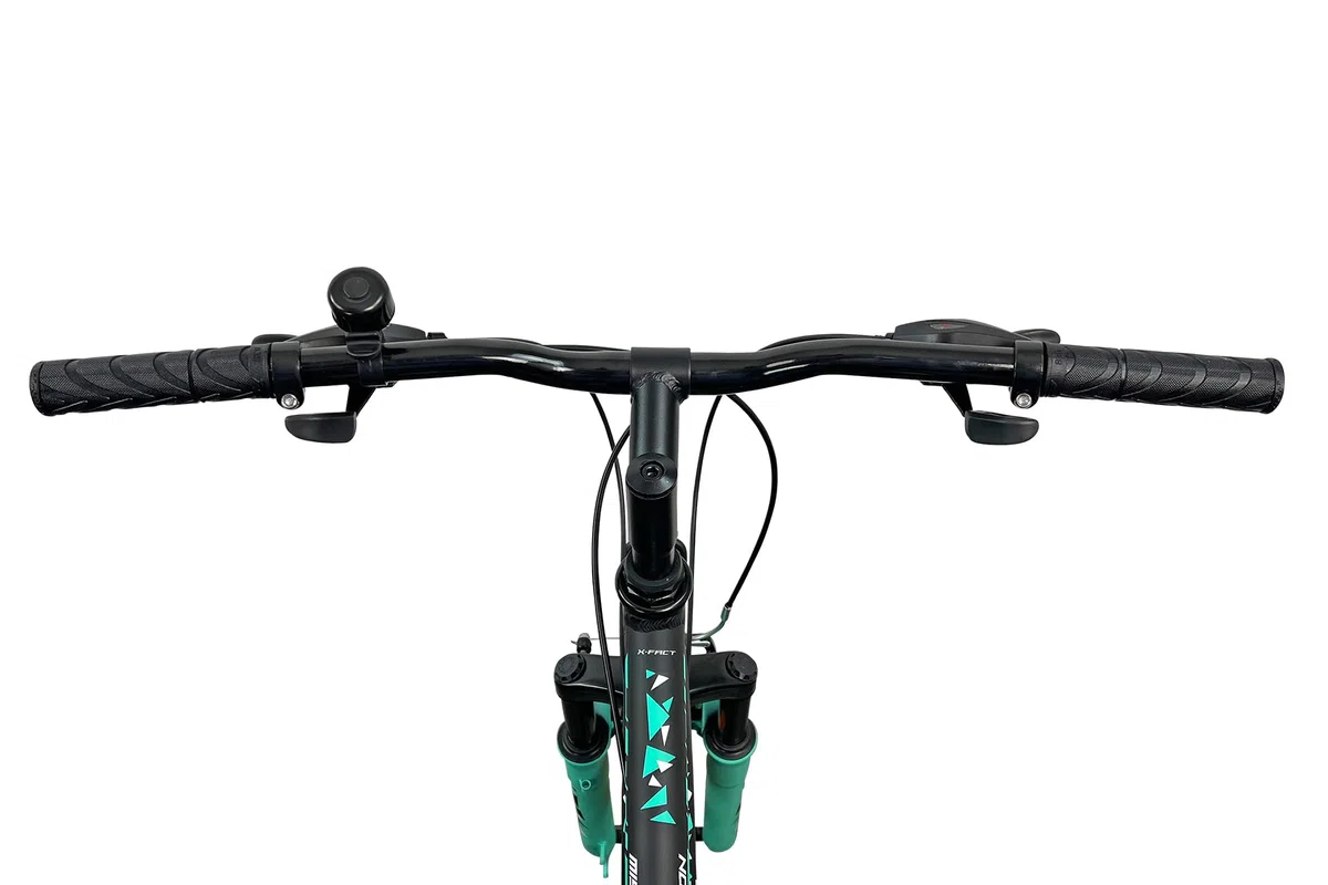 Flash, MTB 27.5" Donna, Nero/Verde