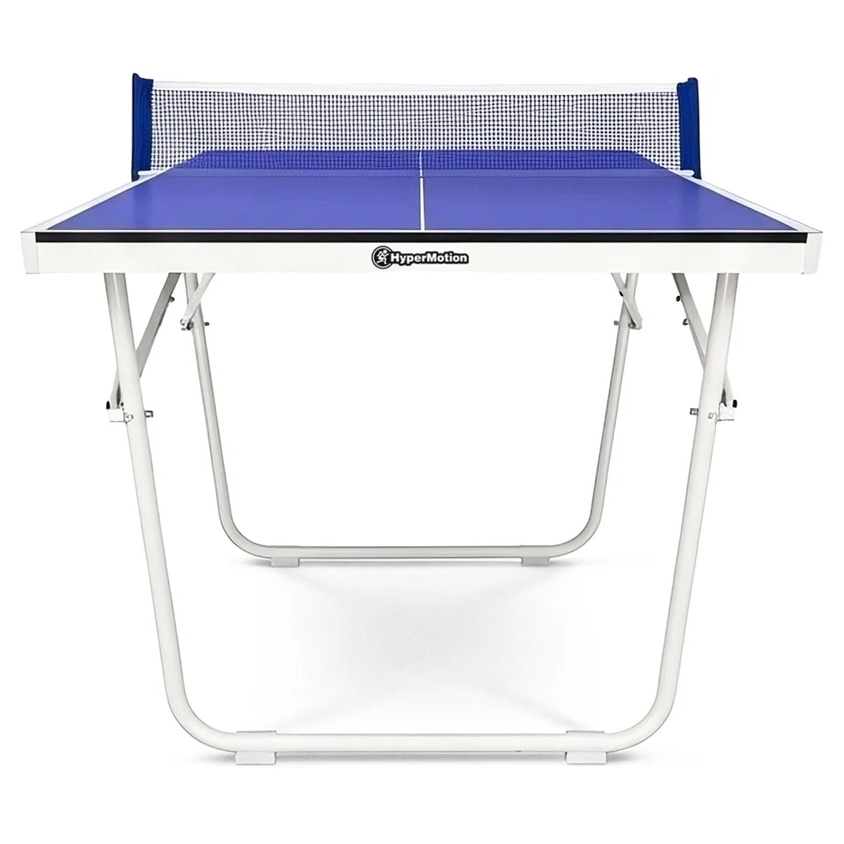 HyperMotion Tavolo da ping pong pieghevole ping pong per bambini e adulti, modello compatto per la casa con rete, racchette e palline